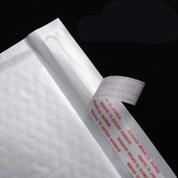 10pcs Bubble Envelope Bag White Bubble PolyMailer Self Seal Mailing Bags Padded Envelopes for Magazine Lined Mailer