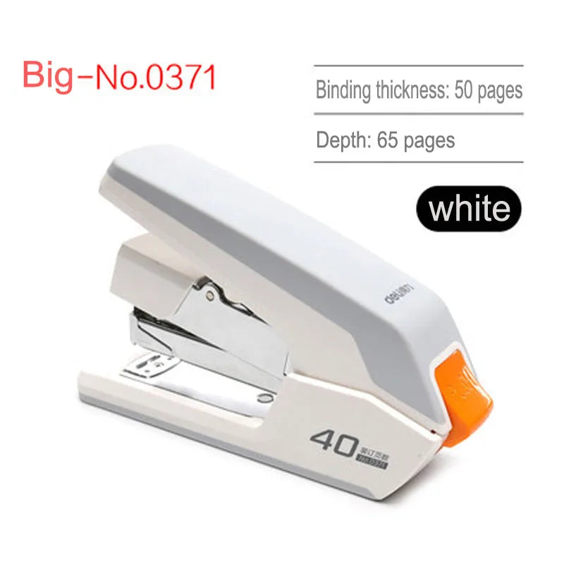 Deli Labor-Saving Stapler Office Supplies Student Special Mini Small Stapler Standard Multi-Function Practical Stapler