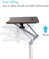 Standing Pneumatic Automatic Lifting Table Computer Office Lazy Adjustable Lecture Training Desk