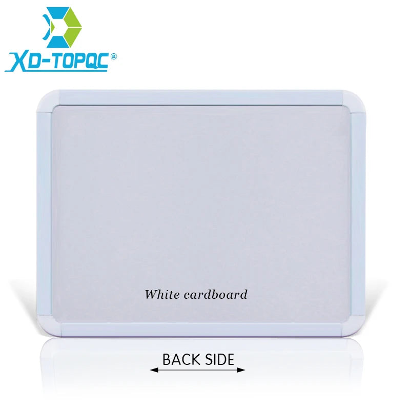 XINDI New 22*28cm Dry Erase Magnetic Whiteboard Plastifc Frame White Bulletin Board on Fridge Kids Message Drawing Boards WB02