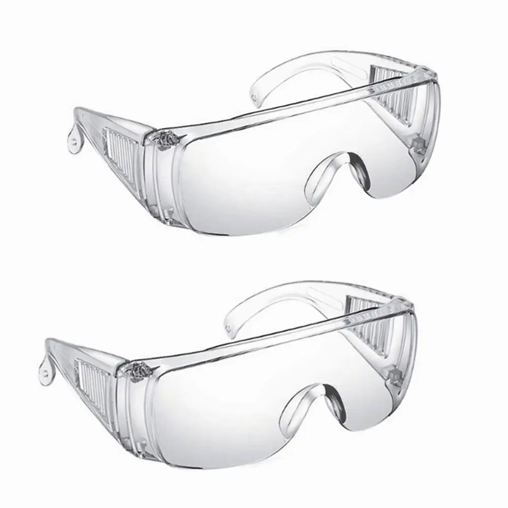 Safety Goggles Glasses Transparent Dust-Proof Glasses Workplace Lab Dental Eyewear Splash Eye Protection Anti-Wind Glasses